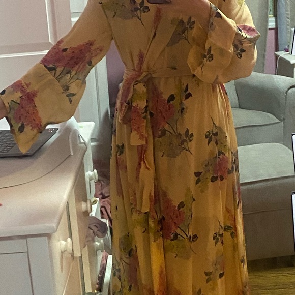 Floral TiMo wrap dress size XS - Picture 6 of 11